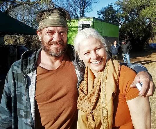 Lee-Anne plays TJ in the new action movie, Rogue