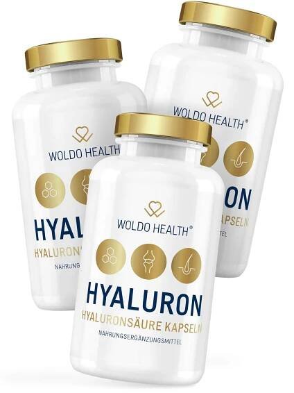 2+1 WoldoHealth Kyselina hyaluronová s kolagenem 270 cps.