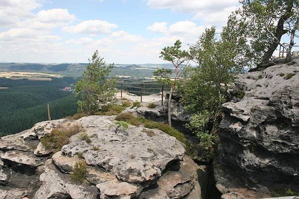 Wanderung über den „Papststein“ nach Kleinhennersdorf - Sächsische Schweiz