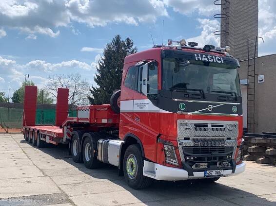 Volvo FH16 750hp pro Správu železnic, státní organizace.