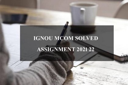Ignou MAPC Solved Assignment 2019 2020 21 - Psychology Question Paper