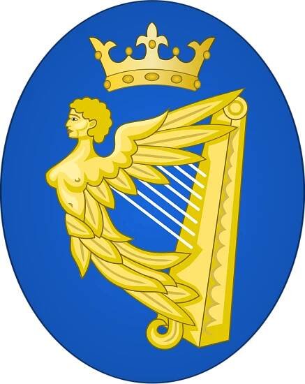 File:Badge of Ireland.svg