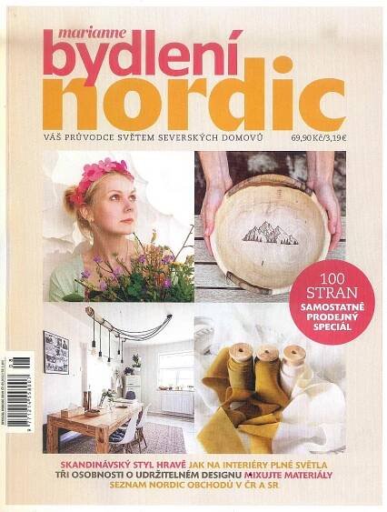 obálka časopisu Marianne Bydlení speciál 1/Nordic 19