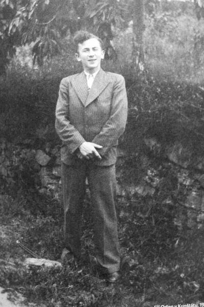 rok 1938 - Jiří Orten v Kunštátu