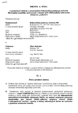 zmluva o poskyt. dotacie