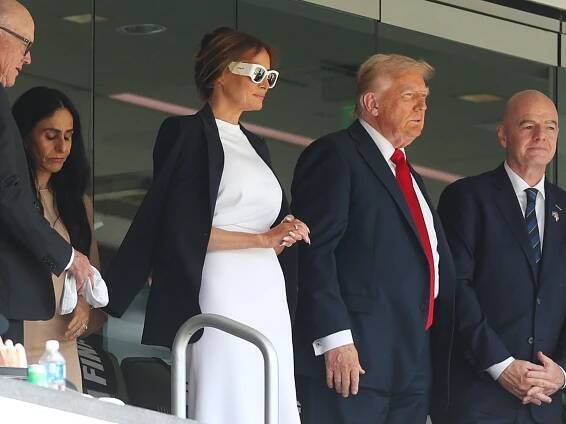 Melania Trump Keeps a Low Fashion Profile at the 2025 FIFA Club World Cup
