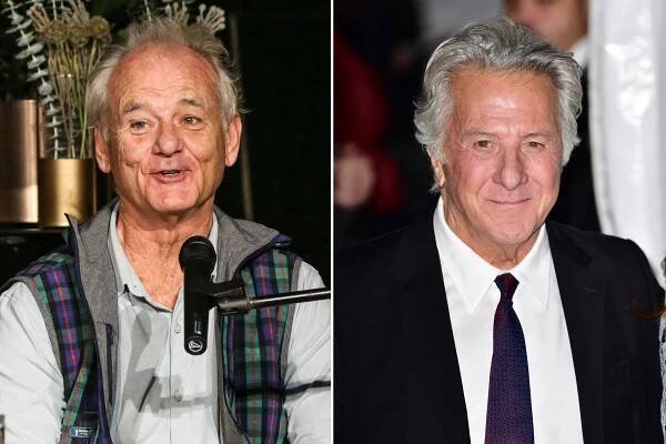 Bill Murray and Dustin Hoffman