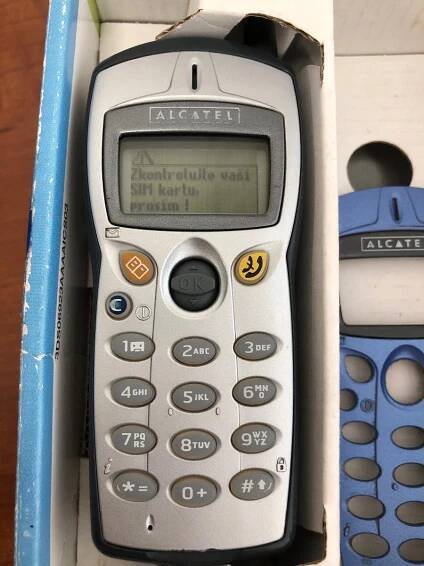 Alcatel OT 302 - krabicovka - nová baterie.