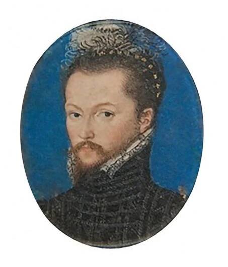 Nicholas Hilliard?, Unknown Courtier, ca. 1565, gouache on parchment, oval height 3.5 cm. Collection of Museo Nacional de Arte Decorativo, Buenos Aires. Digital image courtesy of Museo Nacional de Arte Decorativo, Buenos Aires (All rights reserved). 
