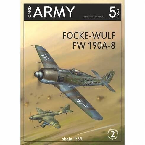 Card Army 5 Focke-Wulf Fw 190A-8 1:33