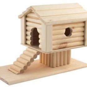 Domeček pro morče (23 fotografií): typy a velikosti domečků. Vlastnosti měkkých domů a závěsných domů ze dřeva