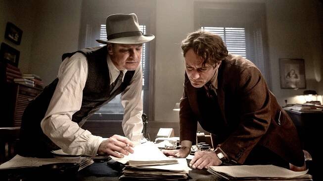 Review: ‘Genius’ Puts Max Perkins and Thomas Wolfe in a Literary Bromance