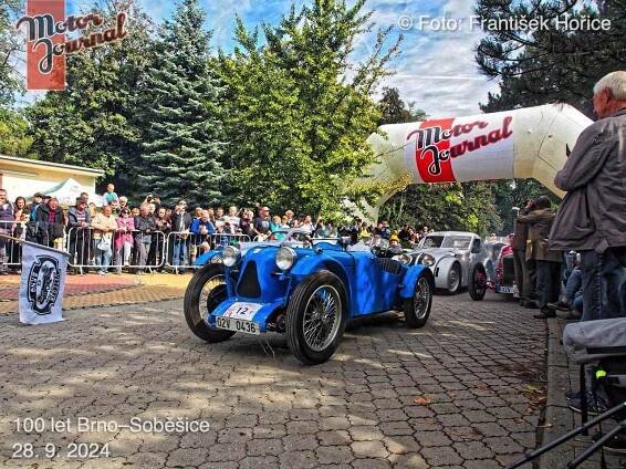 100 let Brno–Soběšice 2024 objektivem Františka Hořice – Veteran Automoto Club Brno