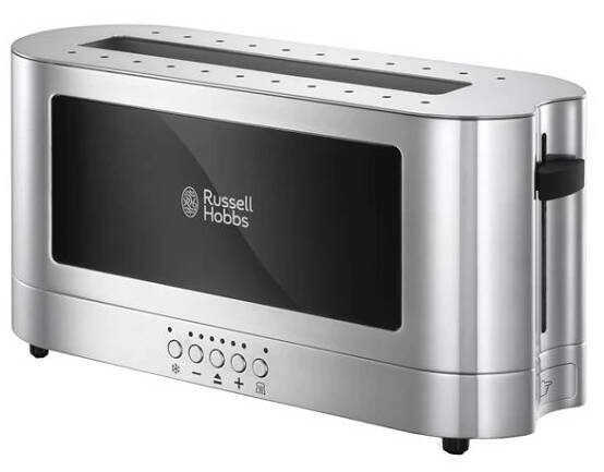 Opékač topinek RUSSELL HOBBS Elegance 23380-56 nerez/sklo