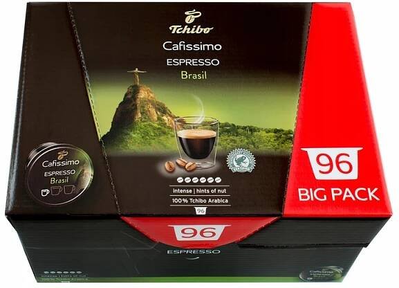 Kapsle pro Cafissimo Tchibo Cafissimo Espresso Brasil 96 ks
