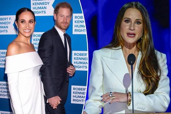 Meghan Markle and Prince Harry split with Ashley Biden.