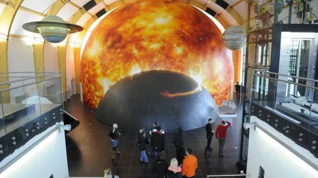 3D planetárium v Plzni