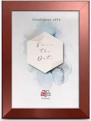 Obrázek produktu pro aFFa rámy, Hekla, rámeček na fotografie z MDF, fotorámeček, připínací rámeček, obdélníkový, s přední stranou z akrylového skla, měď, 40x60 cm
