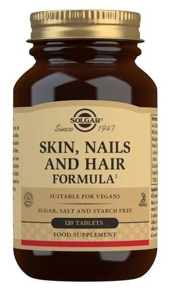 Solgar Skin, Nails & Hair Formule pro pleť, vlasy a nehty 120 tablet - skladem