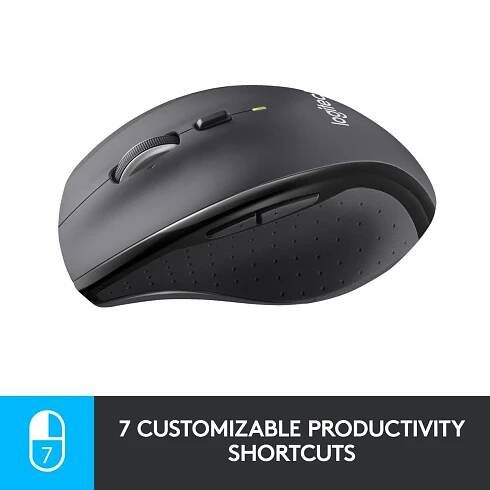 Logitech Marathon M705 myš Kancelář Pro praváky RF bezdrátový Optický 1000 DPI