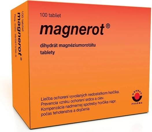Magnerot tbl.100 x 500 mg