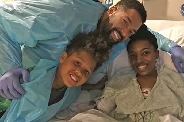David Otunga, David Otunga Jr. and Kylee