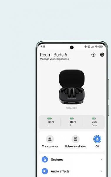 Redmi Buds 6 Night Black | Mi Store 