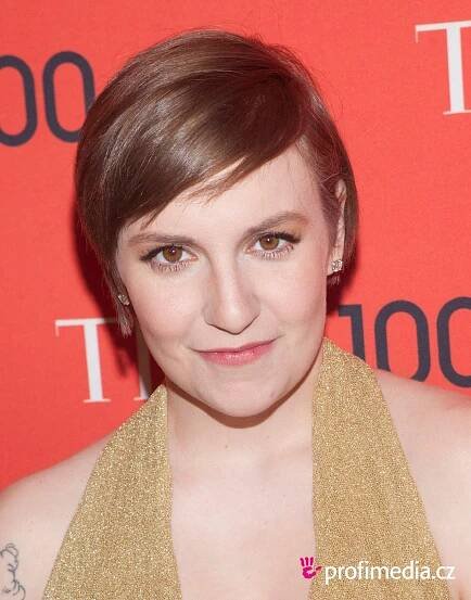 Lena Dunham - celebrity účes - HappyHair