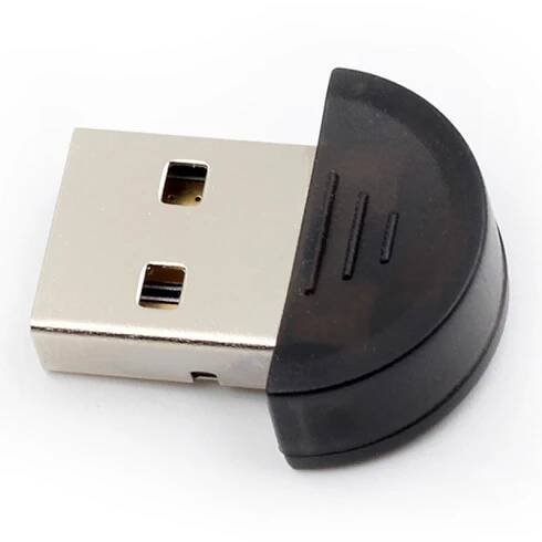 Mini USB 2.0 Bluetooth V2.0 bezdrátový adaptérový vysílač pro PC Windows (Barva: černá)
