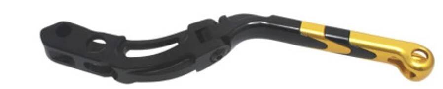 Páčka spojky ACCOSSATO aluminium, master cylinder zlatá