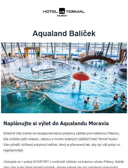 Výhodný ubytovací balíček