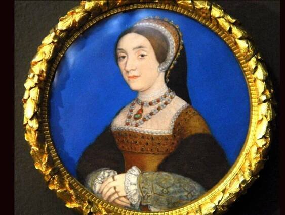 Portrait of Catherine Howard, fifth wife of Henry VIII.