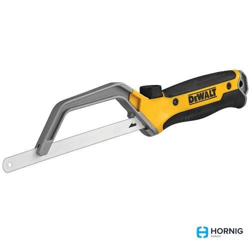 DeWalt DWHT20327-0 mini pila na kov, seřízení napnutí listu