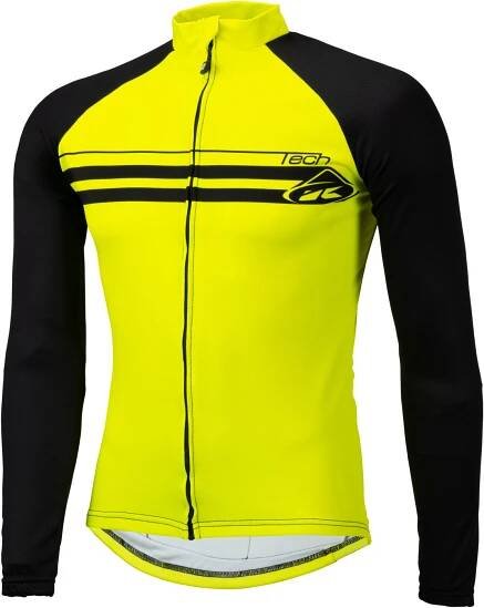 KENNY cyklo dres TECH 21 Winter neon yellow | BONMOTO