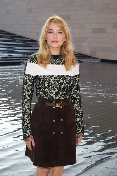 Haley Bennett in Louis Vuitton