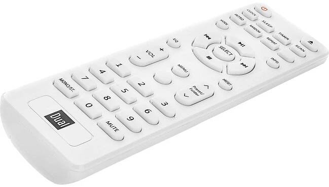 Dual DAB 420 BT CD-rádio DAB+, FM AUX, Bluetooth, CD bílá : Půhy.cz