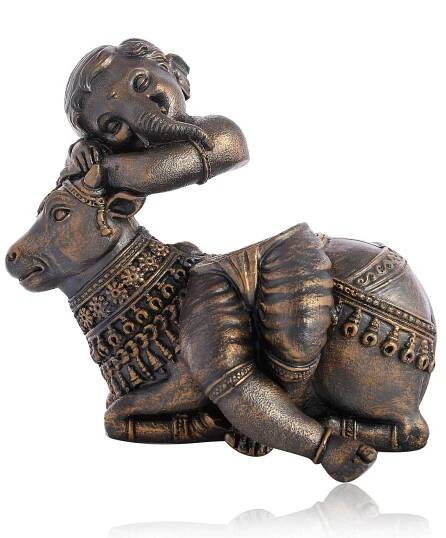 cow with ganesh - Image 2