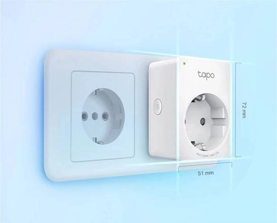 TP-Link Sada chytrých Wi-Fi zásuvek Tapo P100, bílá, 4 ks, 72 x 51 x 40 mm nakoupit u OBI