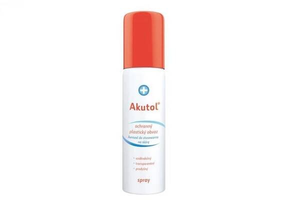 Akutol spray, ochranný plastický obvaz, 60 ml od 186 Kč - Heureka.cz