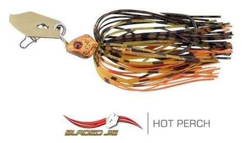 Fox Rage Nástraha Bladed Jig Hot Perch - 7g