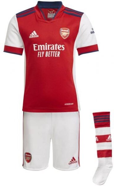 Adidas Arsenal FC domácí 2021/2022 červená/bílá UK 92 Dětské