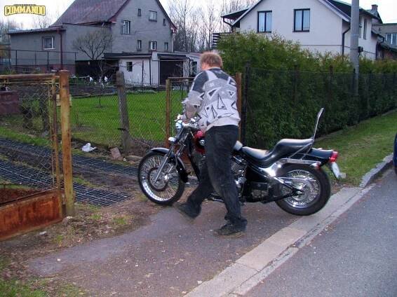 Koupě Kawasaki VN800 - 15.4.2006