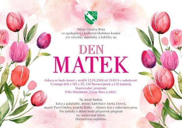 Oslava Dne matek - Újezd u Brna