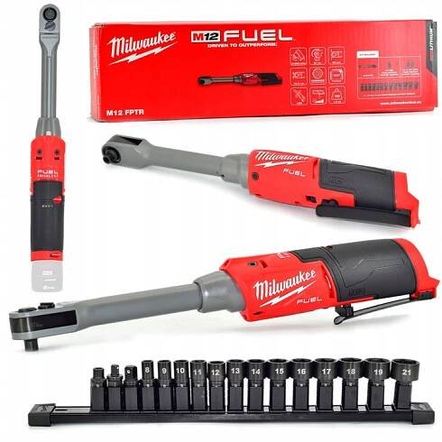 Průchozí ráčna M12 FPTR-202X 12V Milwaukee 4933480754, 4933480754