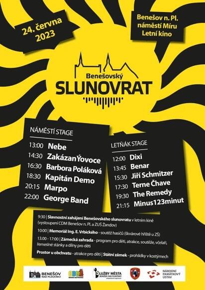 Slunovrat - státní zámek Benešov nad Ploučnicí - Benešov nad Ploučnicí