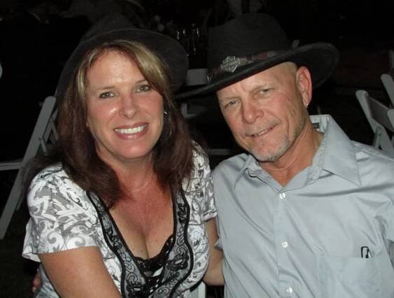 Robyn and her husband Al at a friend's wedding. (Photo by Brenda Goodenberger)