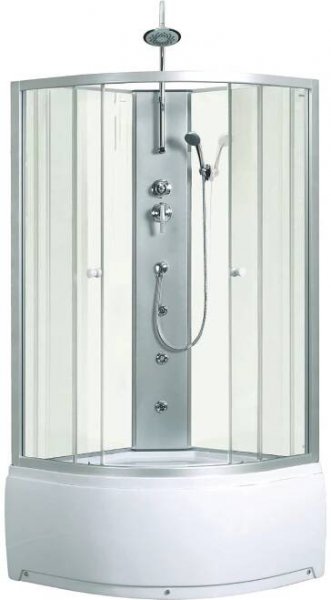 Sprchový box KAROLINA white 90x90x225 - NIKIDO.cz