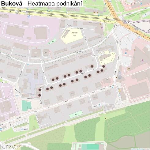 Buková - mapy | Kurzy.cz