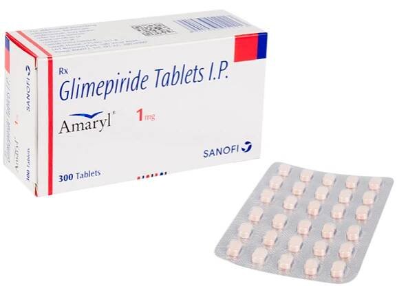 アマリール1mg｜グリメピリド｜糖尿病｜スルホニル尿素薬