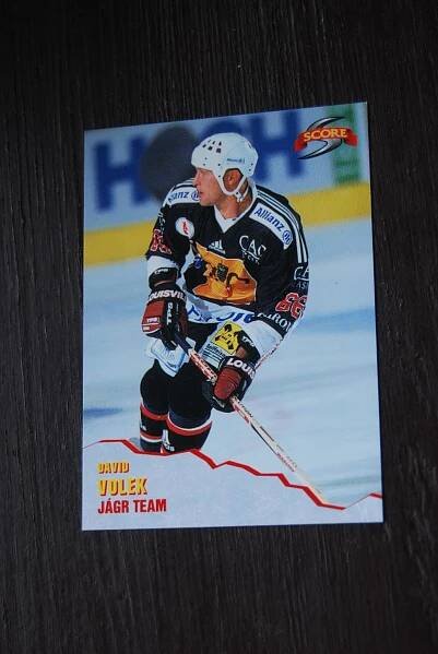 Czech Score David Volek Jágr Team RED - Hokejové karty